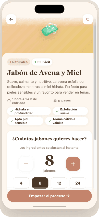 Escala tu receta